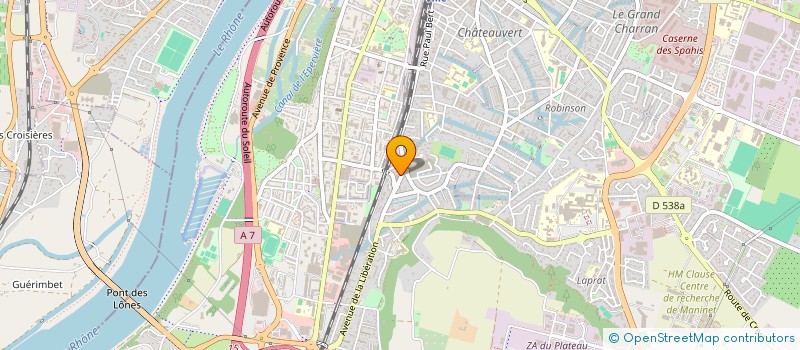 localisation de l'entreprise DVISIONS OPTIC à VALENCE