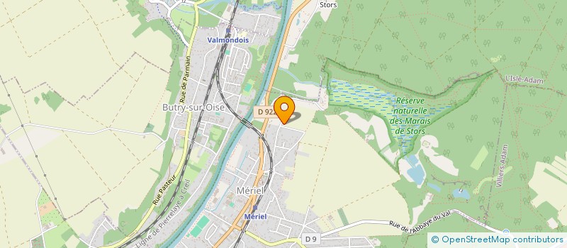 localisation de l'entreprise DVK AUTO  MERIEL