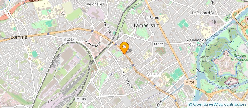 localisation de l'entreprise DVL à LILLE