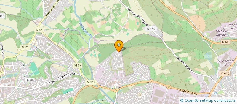localisation de l'entreprise DVL IMMOBILIER  LE CRES