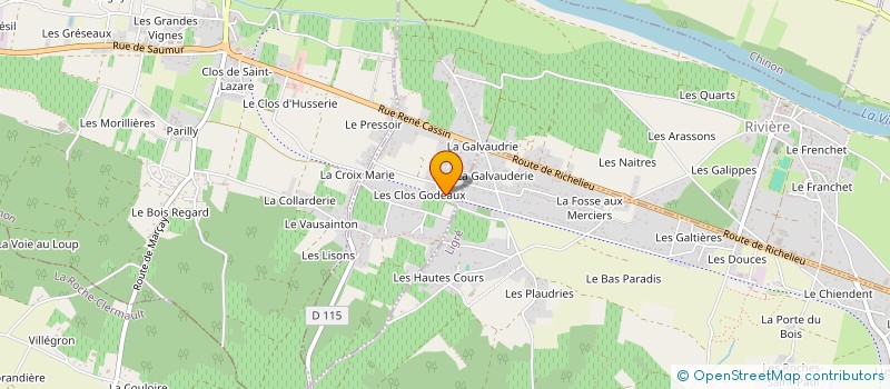 localisation de l'entreprise DVM  RIVIERE