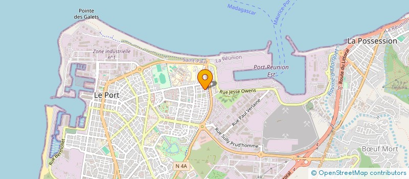 localisation de l'entreprise DVM DISTRIBUTION à LE PORT