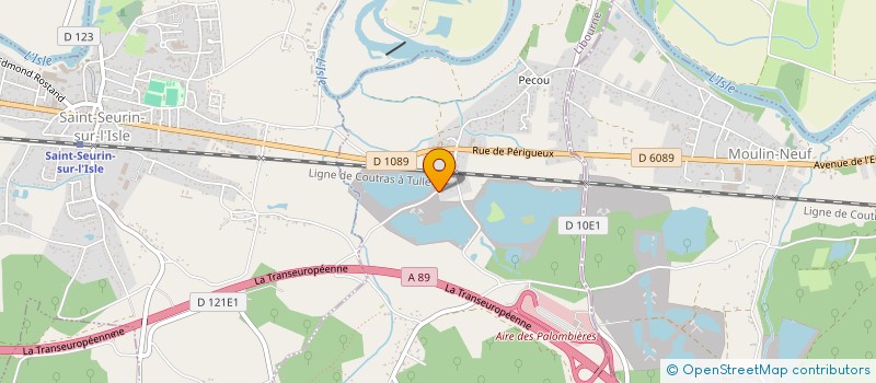 localisation de l'entreprise DVMA à SAINT SEURIN SUR L'ISLE
