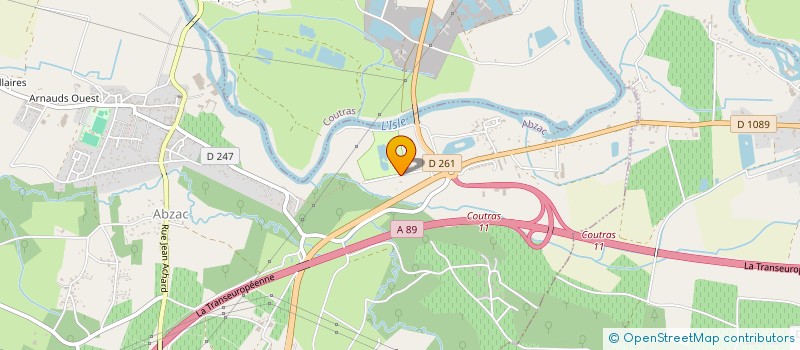 localisation de l'entreprise DVMC à ABZAC