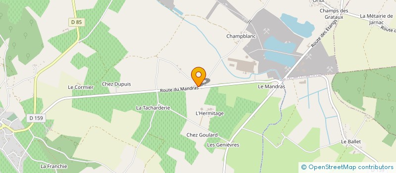 localisation de l'entreprise DVMM  VAL-DE-COGNAC