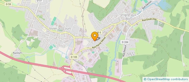 localisation de l'entreprise DVN CONCEPT à VRIGNE AUX BOIS