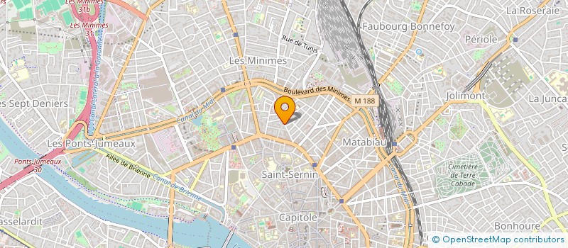 localisation de l'entreprise DVN IMMO à TOULOUSE