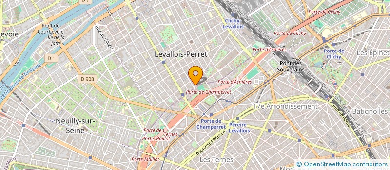 localisation de l'entreprise DVORA.C WIGS & CO à LEVALLOIS-PERRET