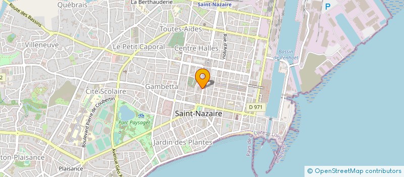localisation de l'entreprise DVOS à SAINT-NAZAIRE