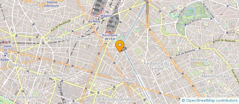 localisation de l'entreprise DVP FR27 ASTRANCE  PARIS