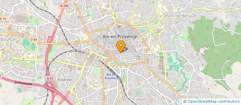 localisation de l'entreprise DVP MIRABEAU IMMOBILIER  AIX-EN-PROVENCE