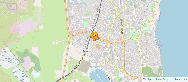 localisation de l'entreprise DVPROD à ISTRES
