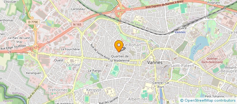 localisation de l'entreprise DVR CAPITAL  VANNES