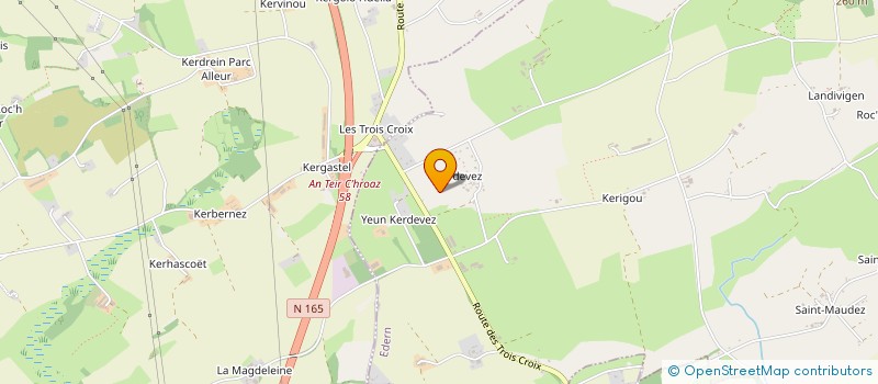 localisation de l'entreprise DVR FINANCES  EDERN