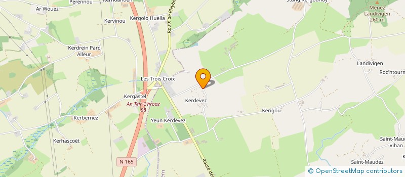 localisation de l'entreprise DVR IMMO  EDERN