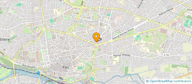localisation de l'entreprise DVR PUBLISHING à PAU