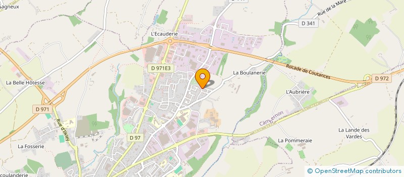 localisation de l'entreprise DVS  COUTANCES