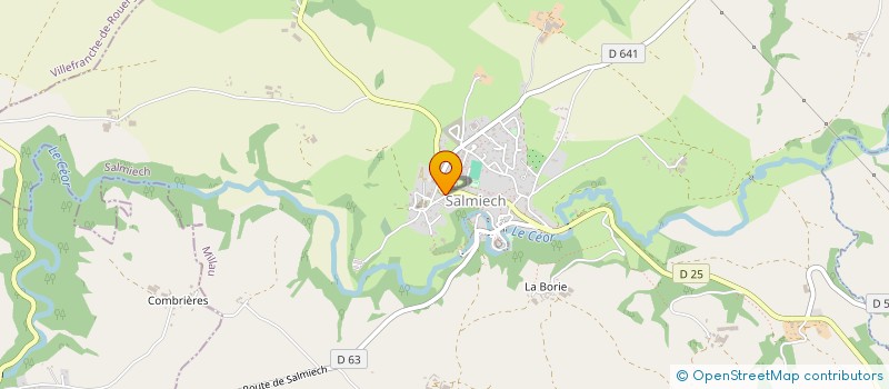 localisation de l'entreprise DVS  SALMIECH