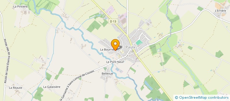 localisation de l'entreprise DVS COMPANY  PAULX