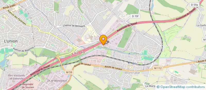 localisation de l'entreprise DVSTRATEGIES à TOULOUSE