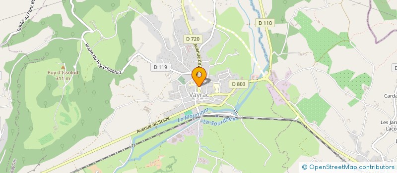 localisation de l'entreprise DVT (DEBUIRE-VAUCONSANT IMMOBILIER)  VAYRAC