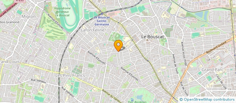 localisation de l'entreprise DVTE LABREDE  LE BOUSCAT