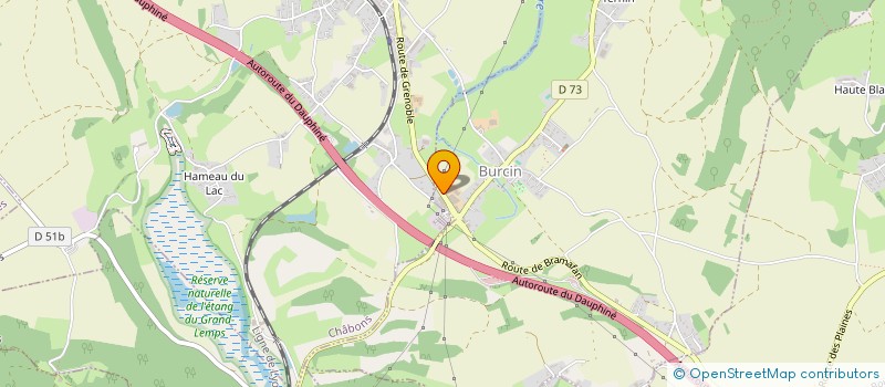 localisation de l'entreprise DVV SERVICES  BURCIN