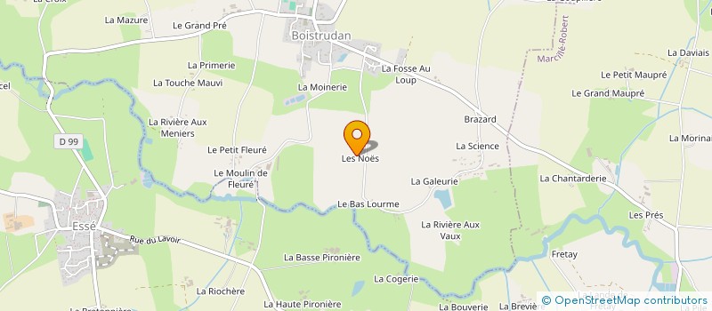 localisation de l'entreprise DVX PEINTURE  ACIGNE