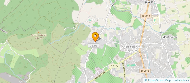 localisation de l'entreprise DW  SAINT-CHRISTOL-LEZ-ALES