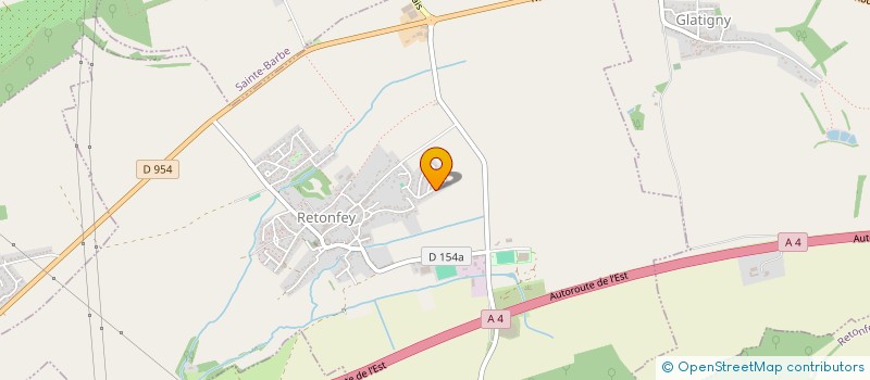 localisation de l'entreprise DW CONSEIL  RETONFEY