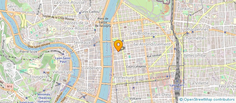 localisation de l'entreprise DW INVEST à LYON
