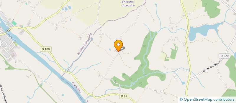 localisation de l'entreprise DW MEDIA  ABZAC