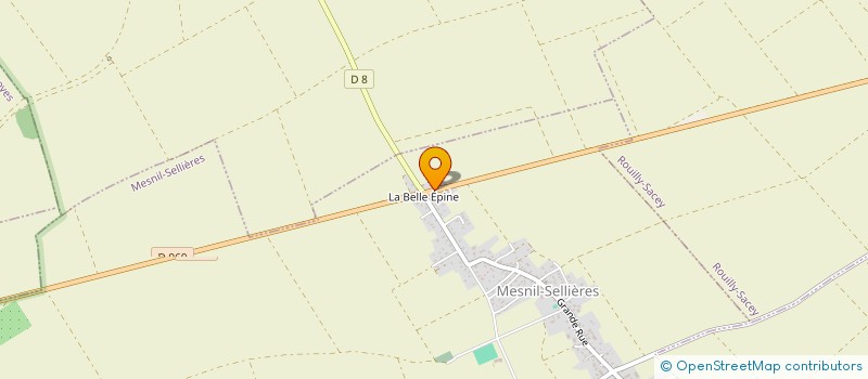 localisation de l'entreprise DWD PATRIMOINE  MESNIL-SELLIERES