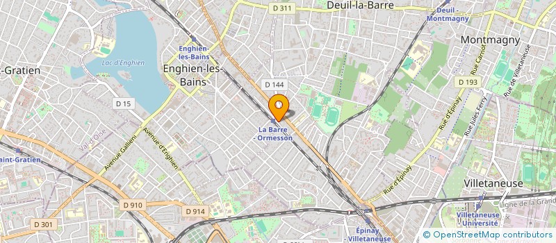 localisation de l'entreprise DWELLING HABITATION  DEUIL-LA-BARRE