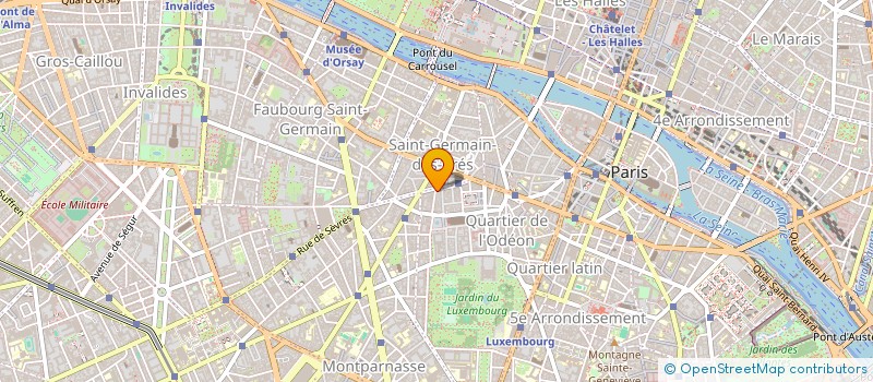 localisation de l'entreprise DWG  PARIS