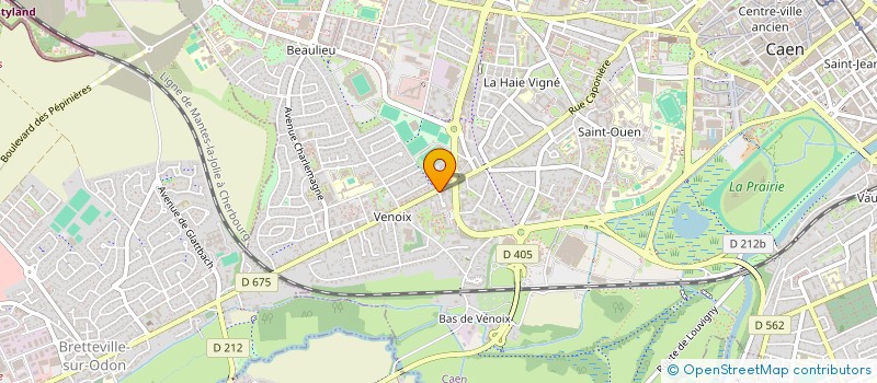localisation de l'entreprise DWICH KLUB à CAEN