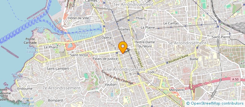 localisation de l'entreprise DWISH à MARSEILLE