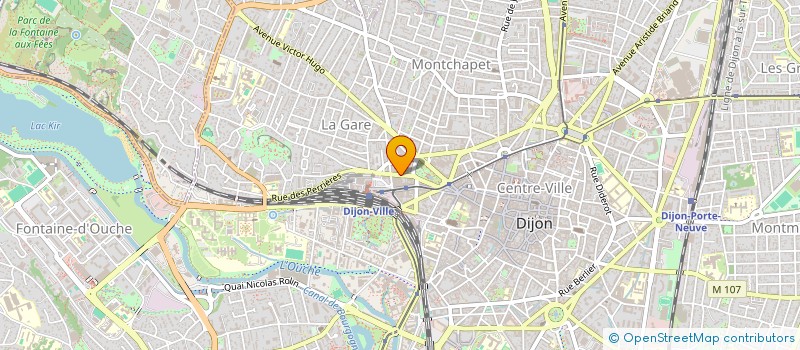 localisation de l'entreprise DWOOD à DIJON
