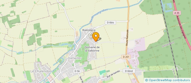 localisation de l'entreprise DWY  LANDSER