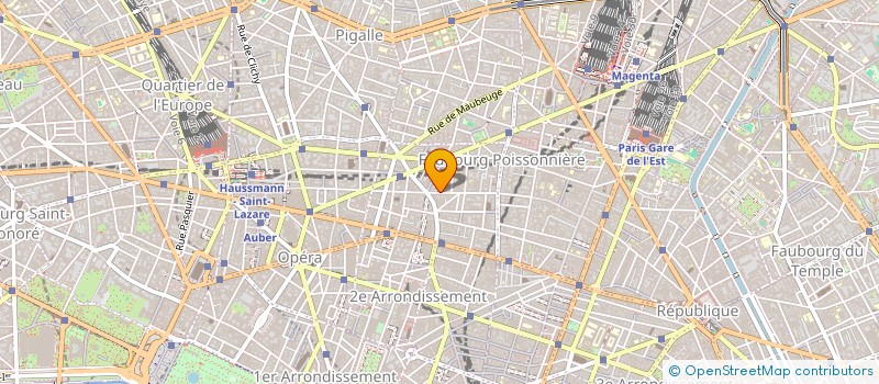 localisation de l'entreprise DX BUREAUTIQUE & INFORMATIQUE  PARIS