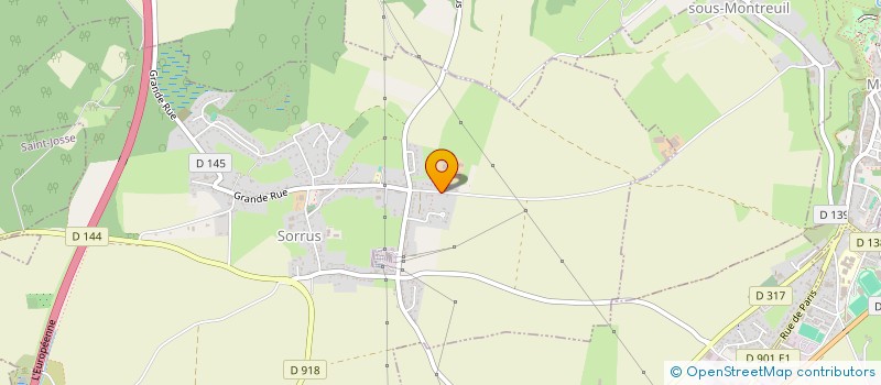 localisation de l'entreprise DX INVEST  SORRUS