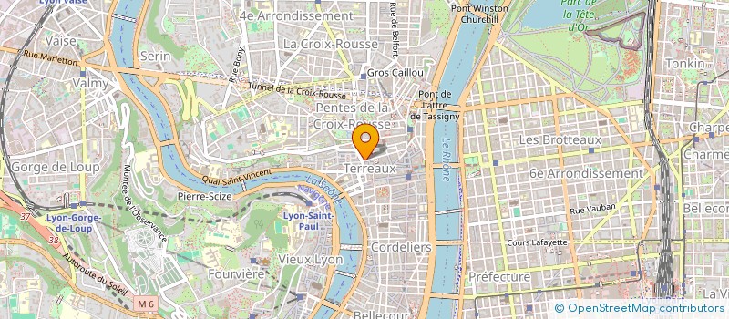 localisation de l'entreprise DXB VIB'S  LYON