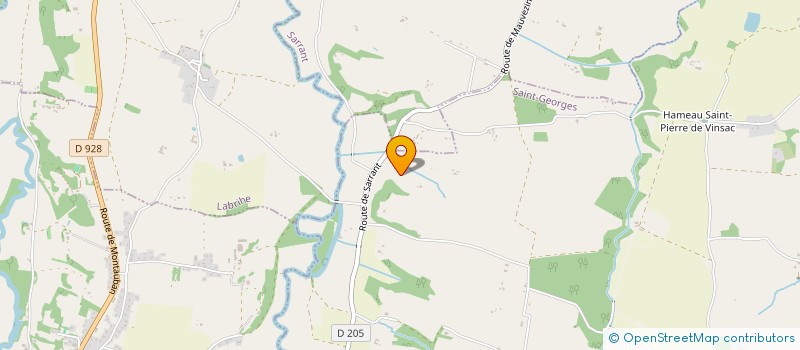 localisation de l'entreprise DXP CONSULTING  SAINT-GEORGES