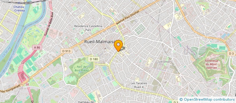 localisation de l'entreprise DXWAY CORP à RUEIL-MALMAISON