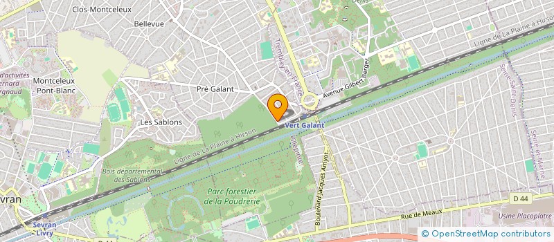 localisation de l'entreprise DY CONCEPT MENUISERIE à VILLEPINTE