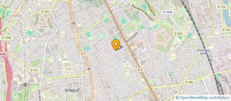 localisation de l'entreprise DY CONSTRUCTION à VITRY-SUR-SEINE