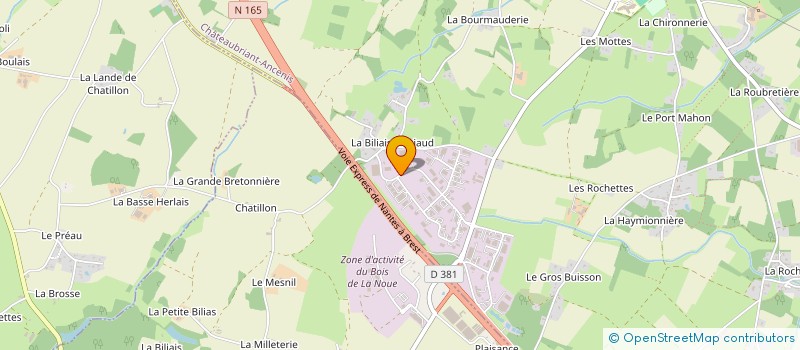 localisation de l'entreprise DY IMMO à VIGNEUX-DE-BRETAGNE