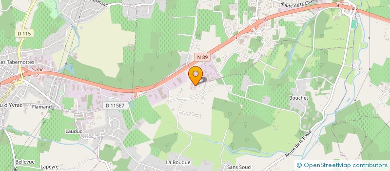 localisation de l'entreprise DY' IMMO  POMPIGNAC