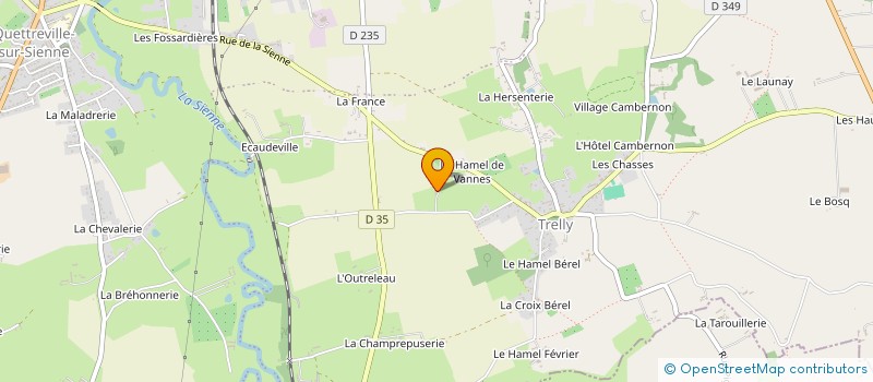 localisation de l'entreprise DY'M IMMO  QUETTREVILLE-SUR-SIENNE