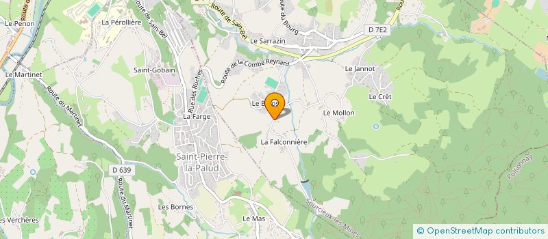 localisation de l'entreprise DY MACONNERIE  SOURCIEUX-LES-MINES